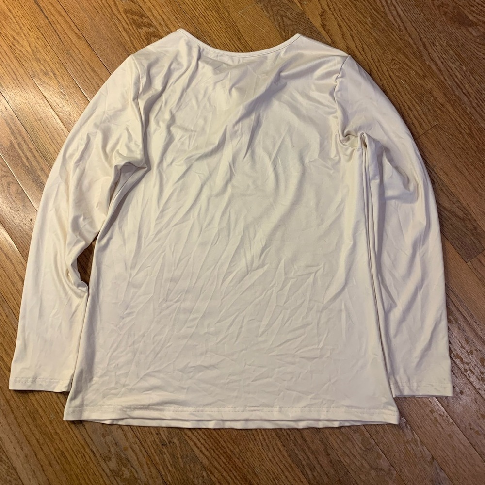 Not My First Rodeo Long Sleeve Graphic Tee | Cream | Small - Picture 3 of 9